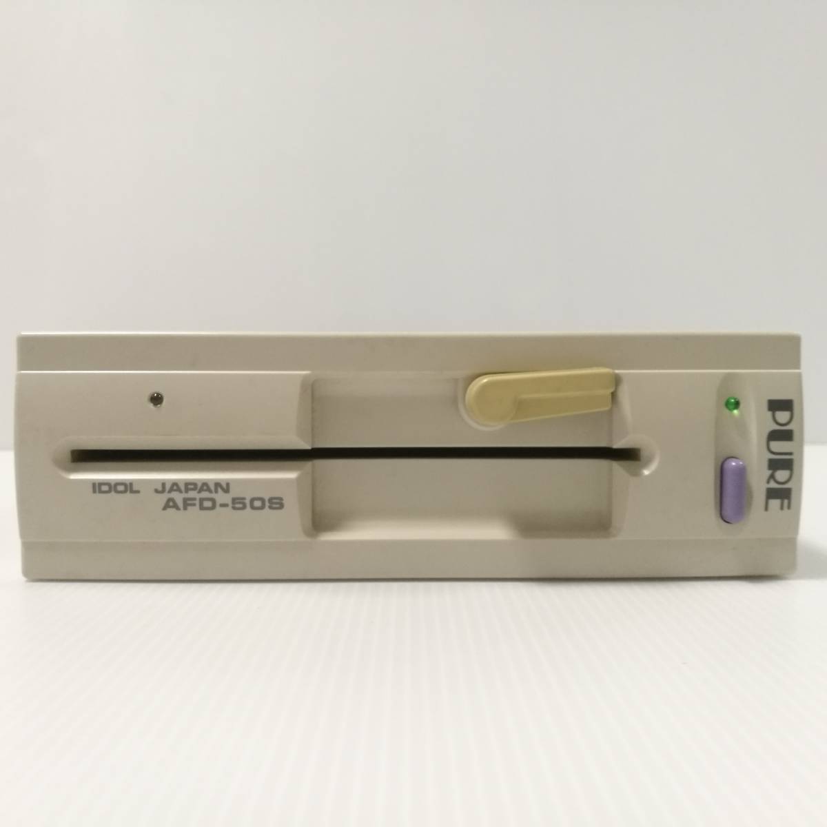 N555]PURE AFD-50SN 外付け フロッピードライブ /通電のみ確認