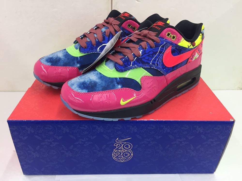【お得】 1円 お買い得 保管品 NIKE/ナイキ NIKE AIR MAX 1 PREMIUM エアマックス チャイニーズ ニューイヤー CU8861-460 27cm タグ付き(27.0cm)｜売買されたオークション情報、yahooの商品情報をアーカイブ公開 - オ 27.0cm