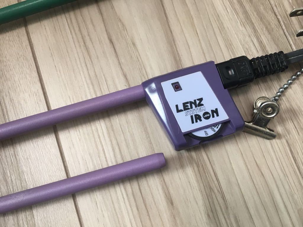 ショッピング売品 中古 理容 ヘアアイロン LENZ IRON 3点まとめて F-6G