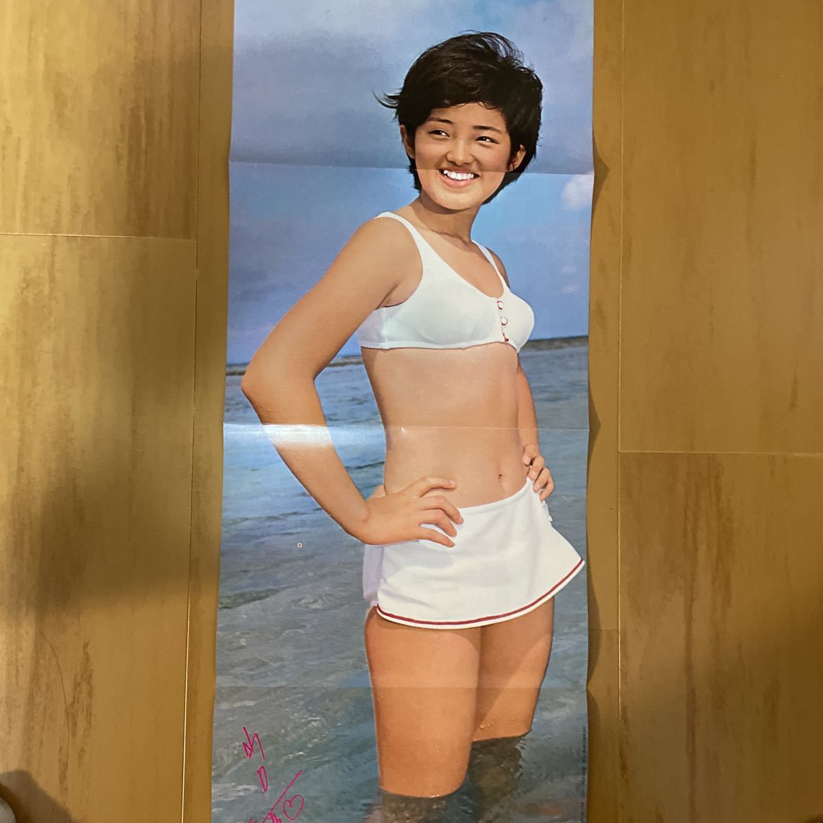 正規品，セール 149 山口百恵 水着ポスター 裏面 アグネスチャン 天地真理 近代映画付録(その他)｜売買されたオークション情報、yahooの商品情報をアーカイブ公開 - オークファン その他