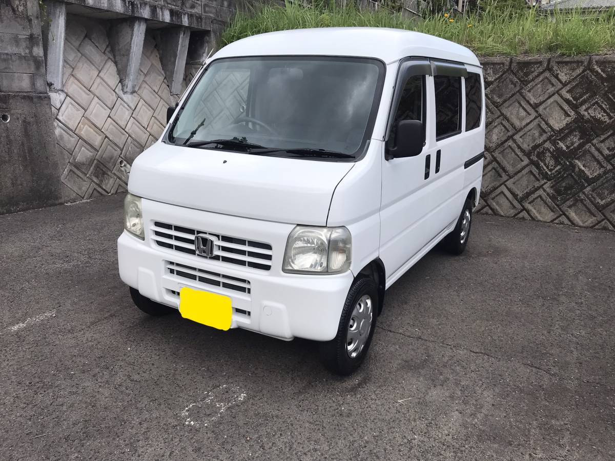 4WD 軽箱バン ホンダアクティバン 5速マニュアル 検査5年6月まで 