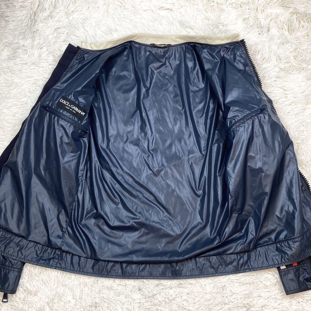 ほぼ未使用】定価15万超!希少XL位!! DOLCE&GABBANA ナイロンジャケット