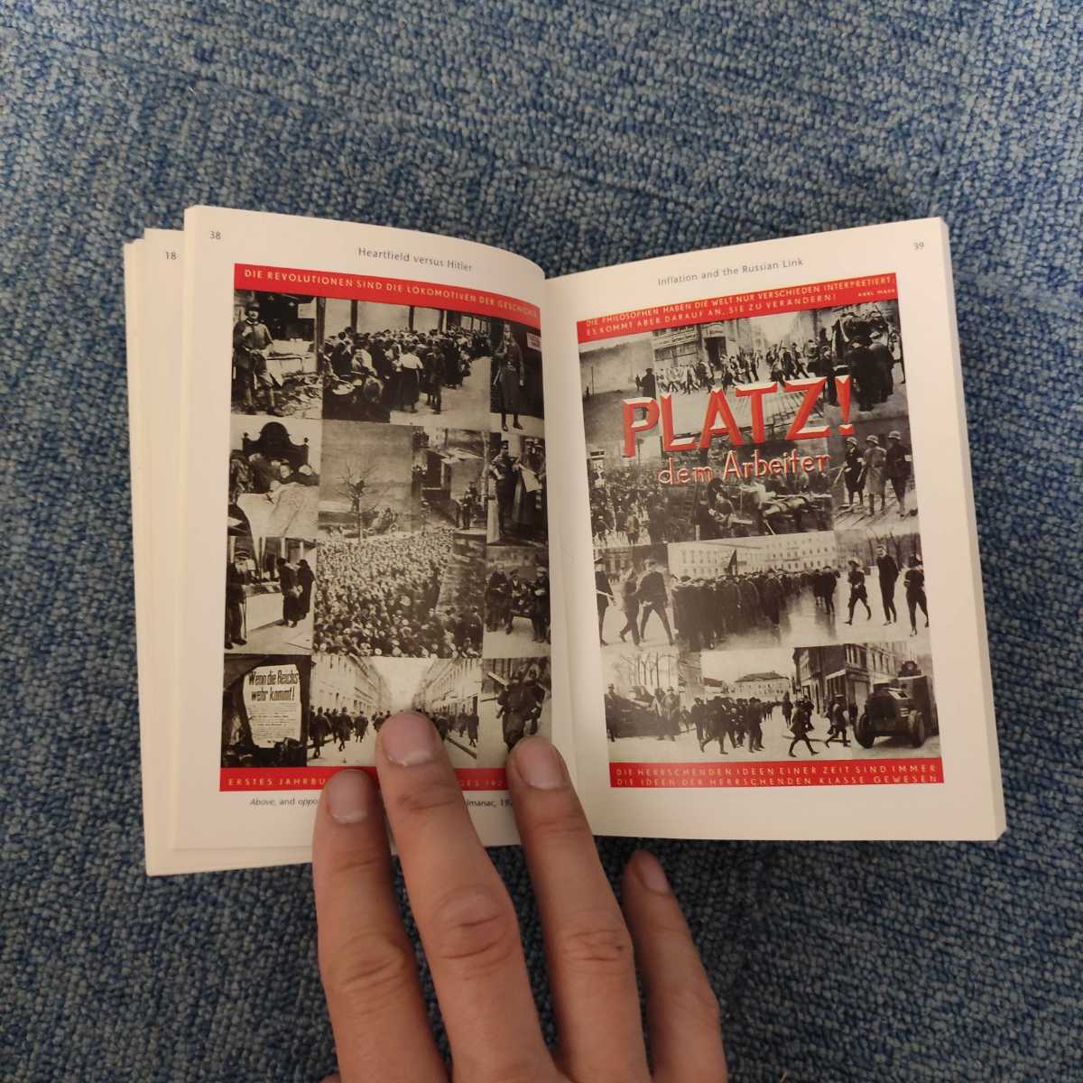 年末セール半額美品洋古書 Heartfield vesus Hitler - John Willett 検