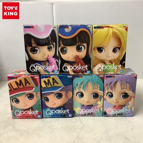 1円～ 未開封 バンダイ Qposket ドラゴンボール ブルマ、ランチ 他