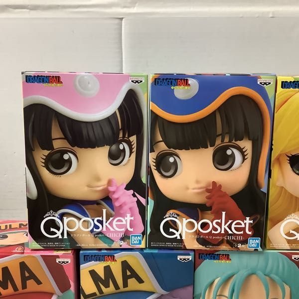 1円～ 未開封 バンダイ Qposket ドラゴンボール ブルマ、ランチ 他