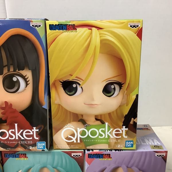 1円～ 未開封 バンダイ Qposket ドラゴンボール ブルマ、ランチ 他