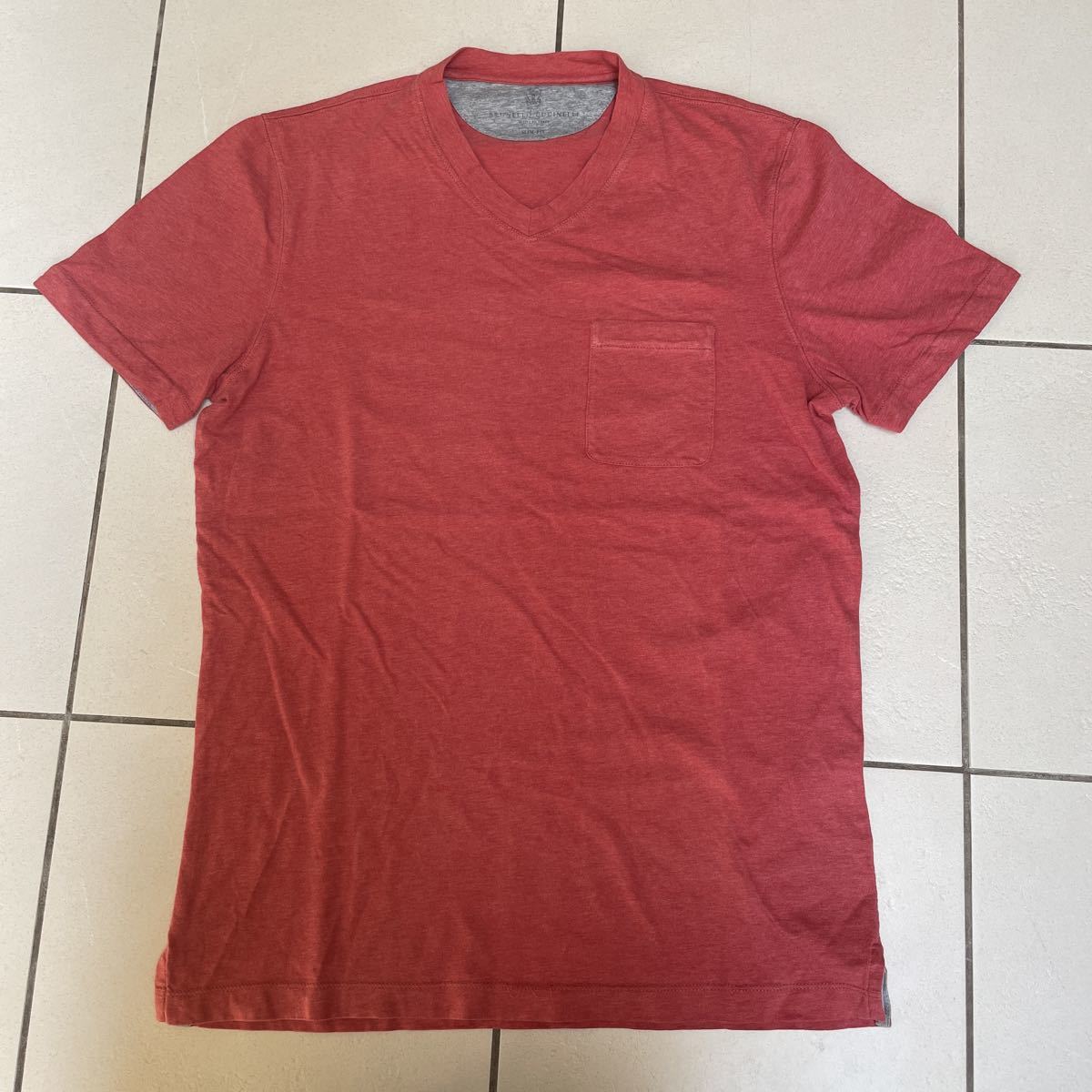 ブルネロクチネリポケットTシャツ 