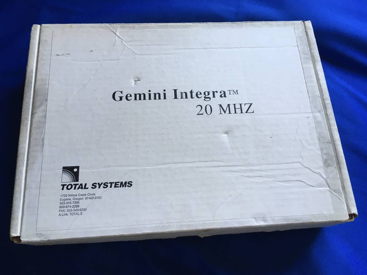 珍品　Gemini Integra (Gemini Ultra???) Macintosh plus & Macintosh SE アクセラレータ（美品）_3