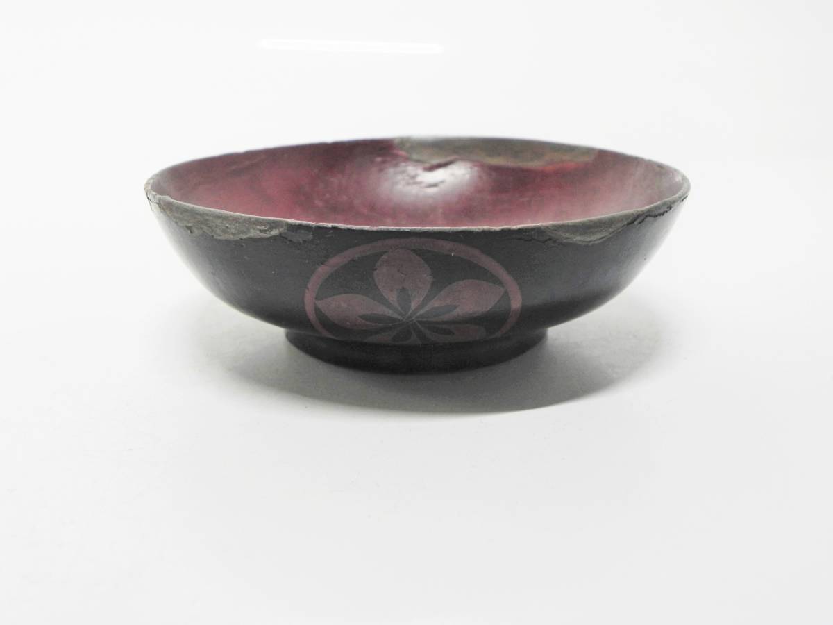 五.七桐紋蒔絵杯 朱盃漆器金蒔絵 宮内省御用品金銀木盃賞牌 - メルカリ