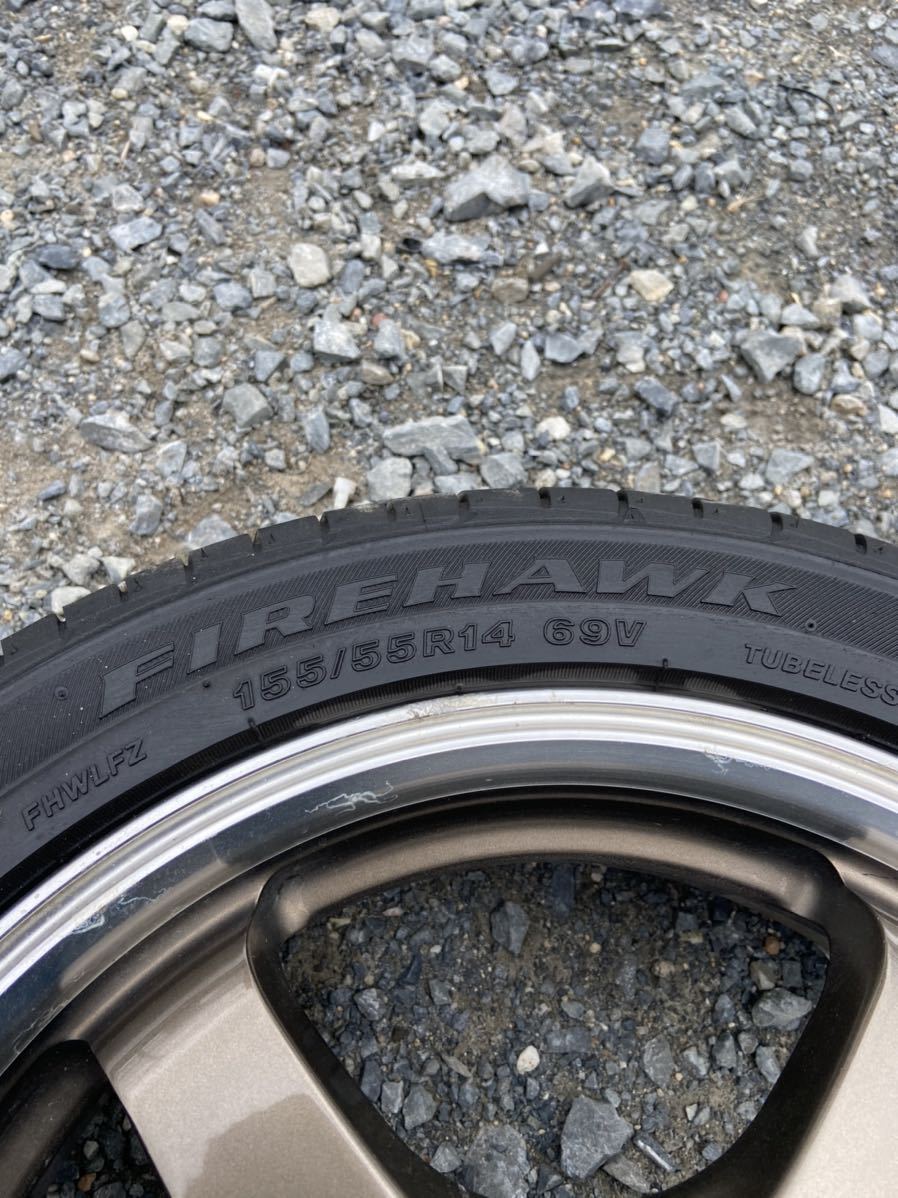ホットスタッフ HOT STUFF クロススピード CR5 155/55R14 PCD100 14×4 