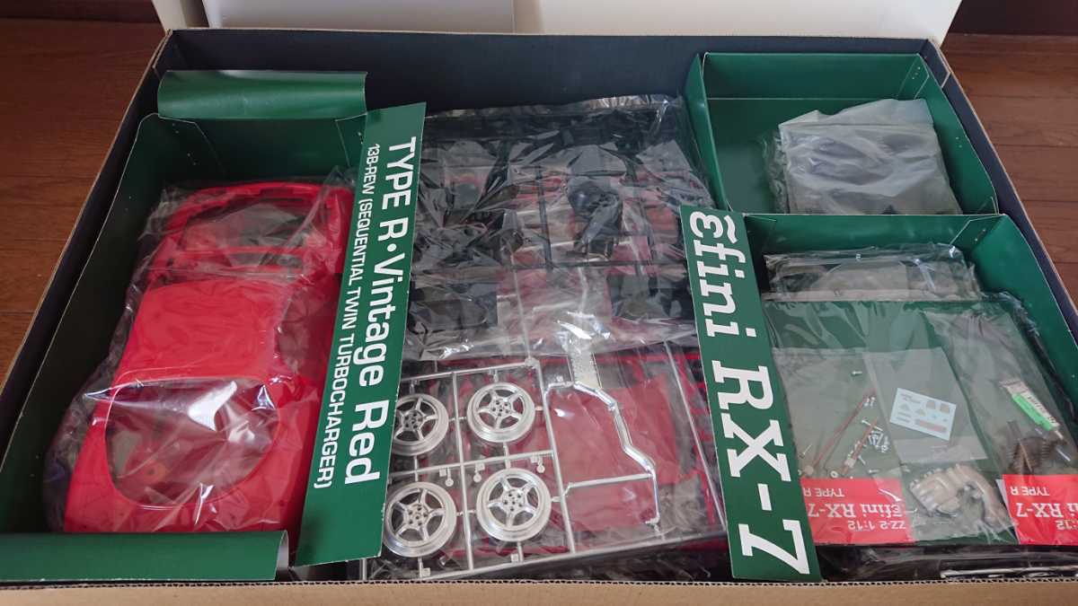 ハセガワ 1/12 アンフィニ RX-7 TYPE R プラモデル 未組立 マツダ 