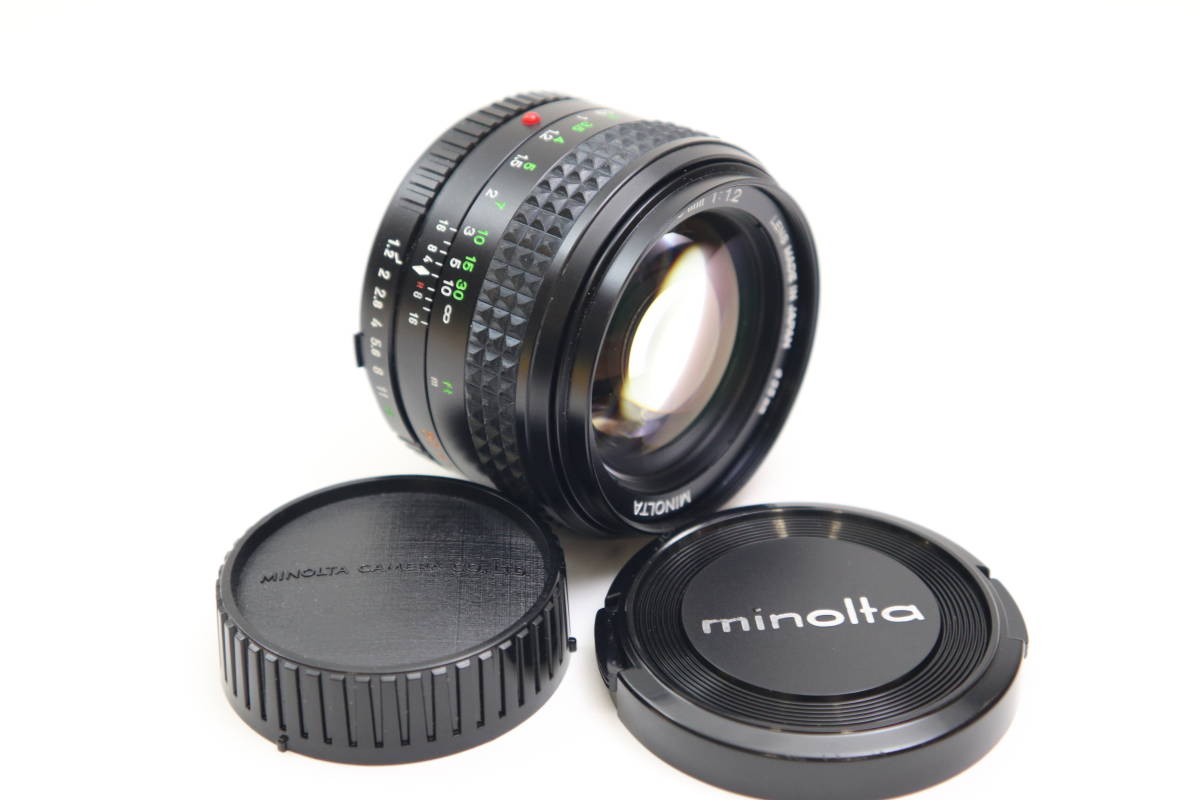 極美品】◎MINOLTA ミノルタ MD ROKKOR 50mm F1.2 MINOLTA 【公式通販】