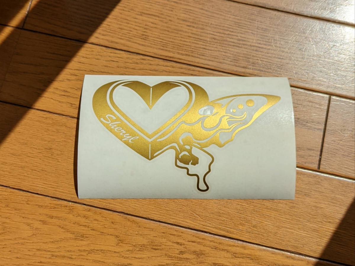 痛車ステッカー マクロス シェリルマーク ハートと蝶 その他 売買されたオークション情報 Yahooの商品情報をアーカイブ公開 オークファン Aucfan Com