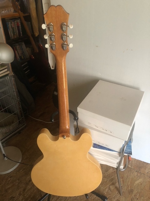 Epiphone casino ナチュラル ハードケース付き ジャンク 超美品