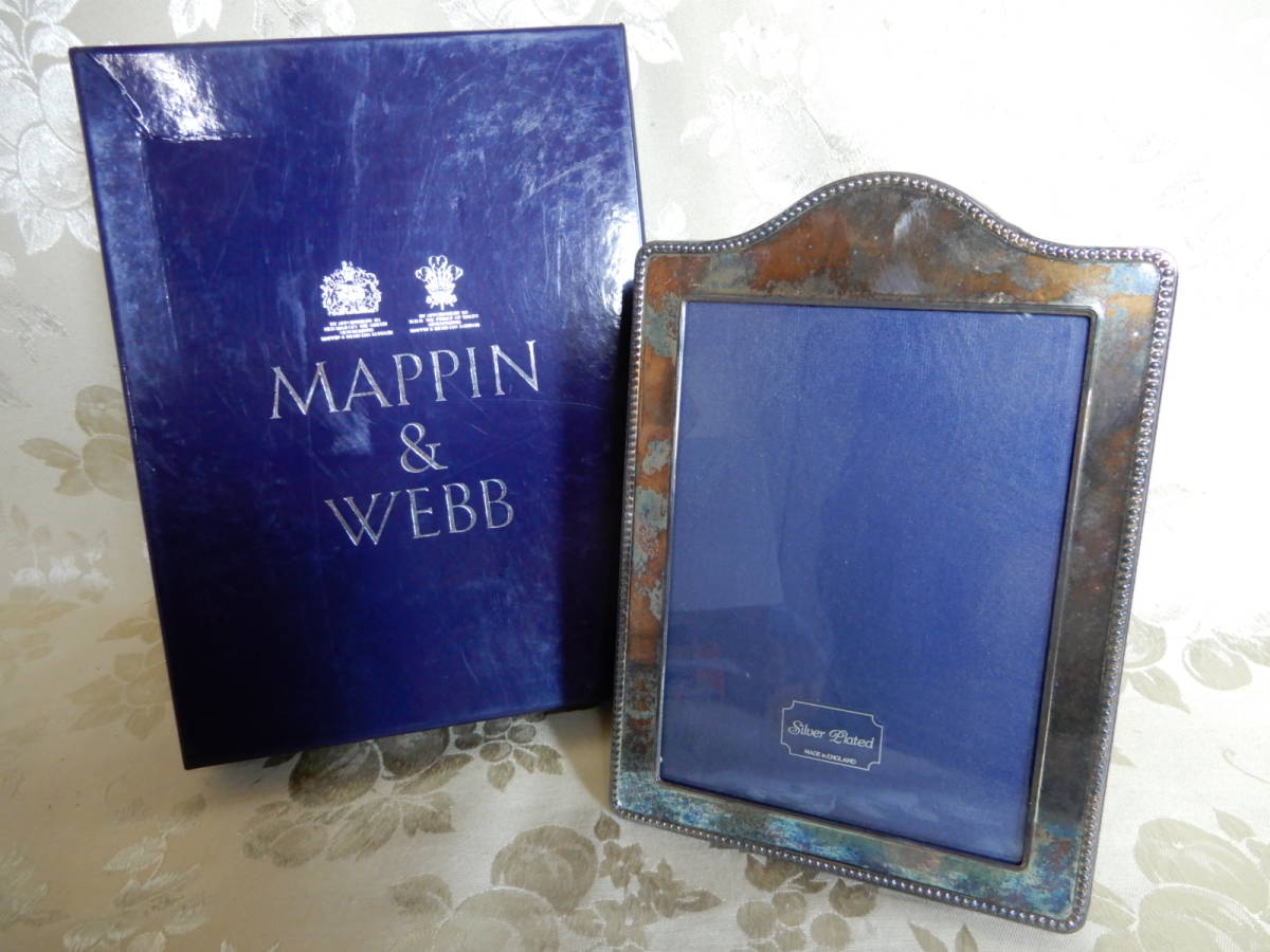 MAPPIN＆WEBB マッピン&ウェッブ 写真たて/フォトフレーム◇シルバー