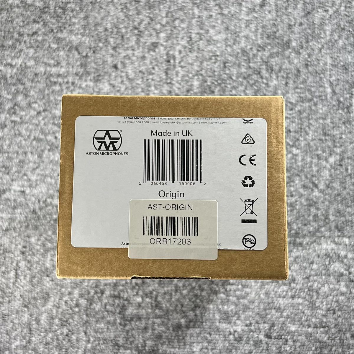 ほぼ新品・海外モデル】Aston Microphones Aston Origin アストン 