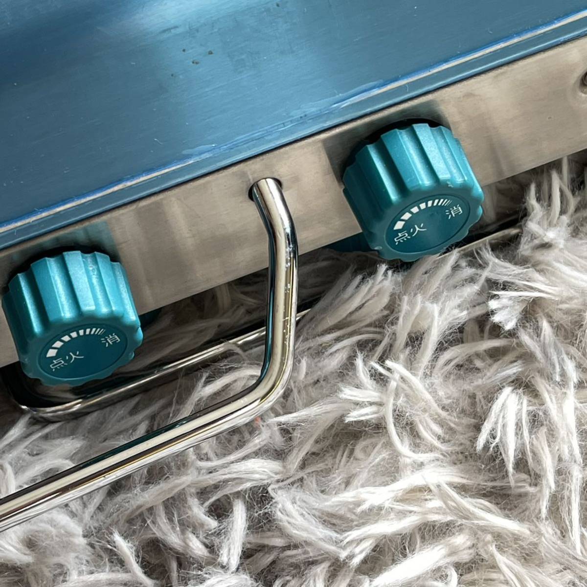 【廃盤★激レア】象印 ツーバーナーコンロ 新品未使用のため極美品！　アウトドア　バーナー　キャンプ　調理器具_3