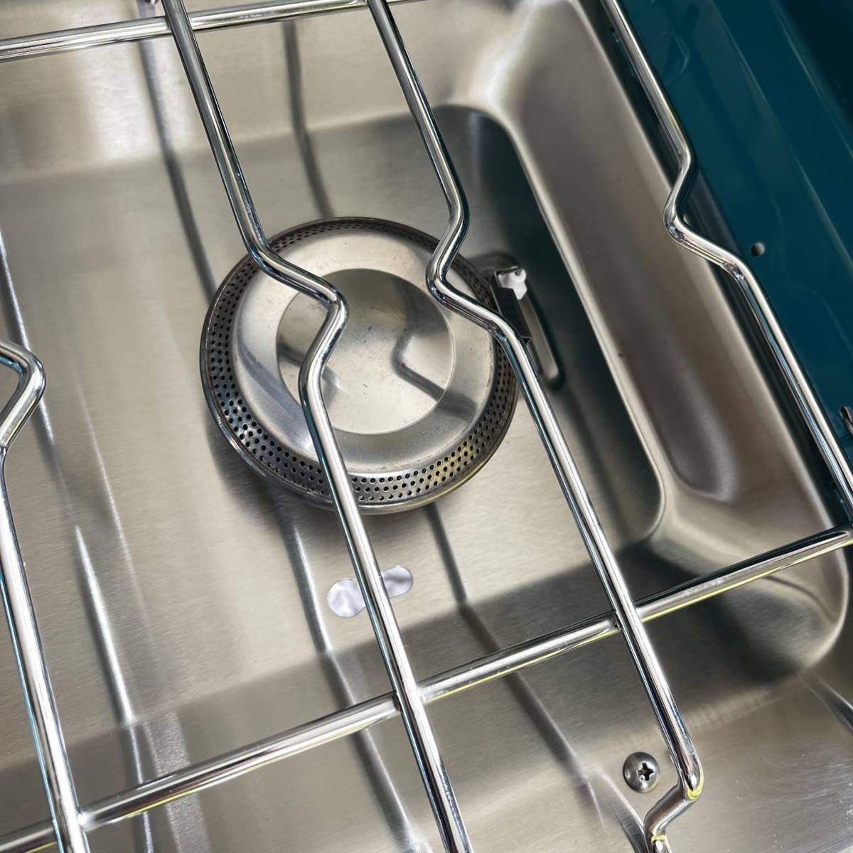 【廃盤★激レア】象印 ツーバーナーコンロ 新品未使用のため極美品！　アウトドア　バーナー　キャンプ　調理器具_6