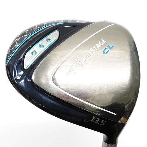 【1円】BRIDGESTONE ブリヂストン TOURSTAGE CL レディースクラブ6本セット（DR/4W/5U/#7/#9/PW） 純正カーボン/L DR 13.5 [240001703040] BRIDGESTONE TOURSTAGE ブリヂストン 0 GOLF FORGED