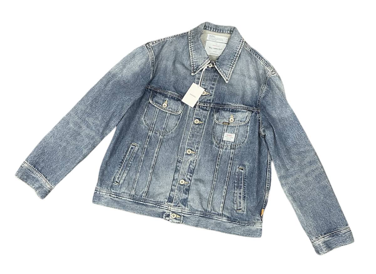 定価53900円 新品□ DAIRIKU 22SS Damage Denim jacket ダメージ 