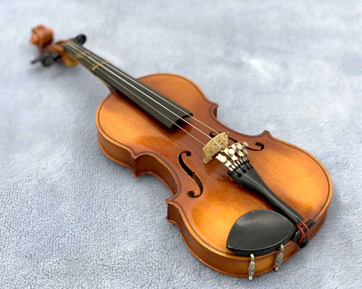 SUZUKI スズキ VIOLIN バイオリン No.220 1/8 Anno1977楽器 ハード