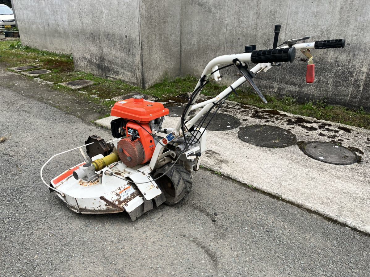 山形発☆ クボタ ロータリモーア GC601 畦草刈機 歩行型 6.0馬力 実動 