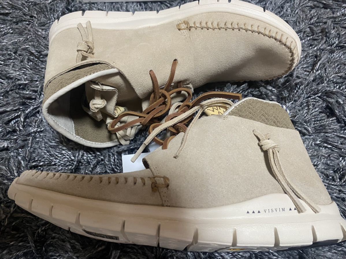 visvim UTE MOC TRAINER HI-FOLK ベージュ ☆20AW visvim UTE MOC TRAINER HI-FOLK us9.5(27.5cm) BEIGE 新品未