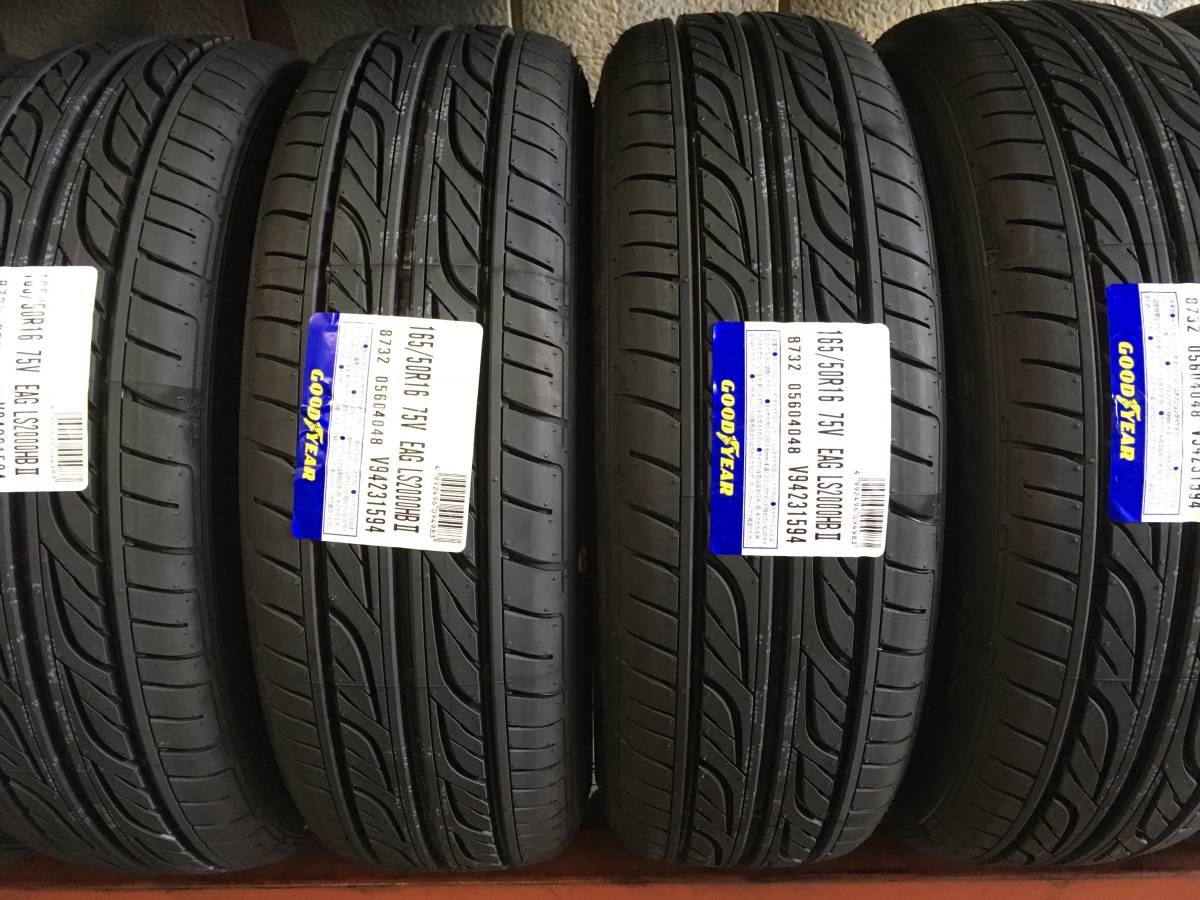 本物保証，大人気 無50-5 2022年製 4本セット 24 800円 在庫あり 165/50-16 HYB2(グッドイヤー)｜売買されたオークション情報、yahooの商品情報をアーカイブ公開 - オークファン 16インチ