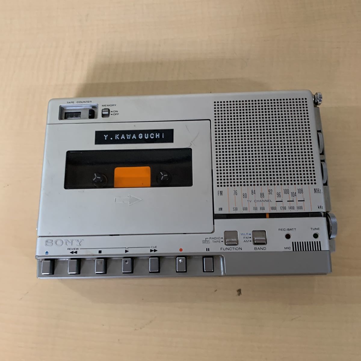 SONY CFM-800 ポータブルラジオカセットレコーダー 公式通販 FM