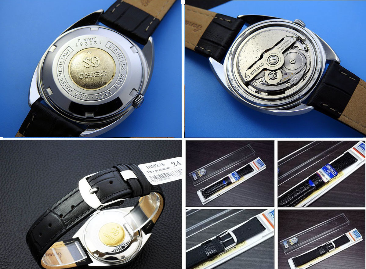 GRAND SEIKO グランド セイコー HI-BEAT , 5645-7000 Steel , Blue