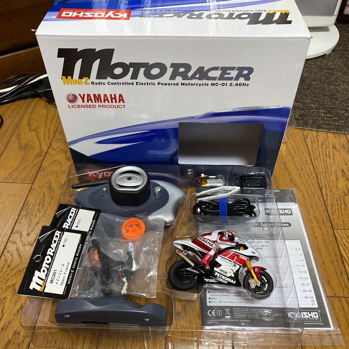 京商ミニッツモトレーサーUSED 0 ミニッツモトレーサー YZR-M1 50th 