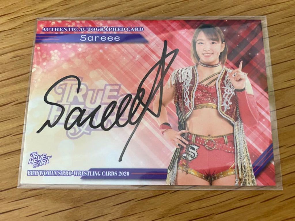 2020 BBM 女子プロレスカード 100枚限定 直筆サインカード true 