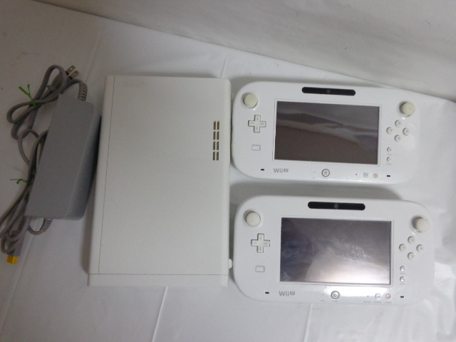 ジャンク品 任天堂 Wii U 32gb本体 ゲームパッド2台 Wii U本体 売買されたオークション情報 Yahooの商品情報をアーカイブ公開 オークファン Aucfan Com