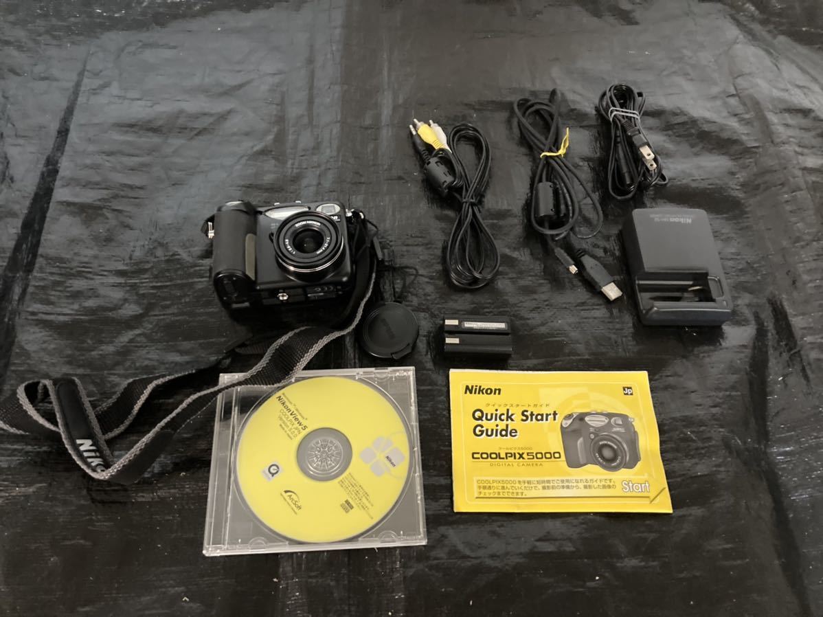 【美品・動作確認済み】Nikon COOLPIX P5000 動作品☆良品＊Nikon COOLPIX P5000 ニコン クールピクス P5000 付属品