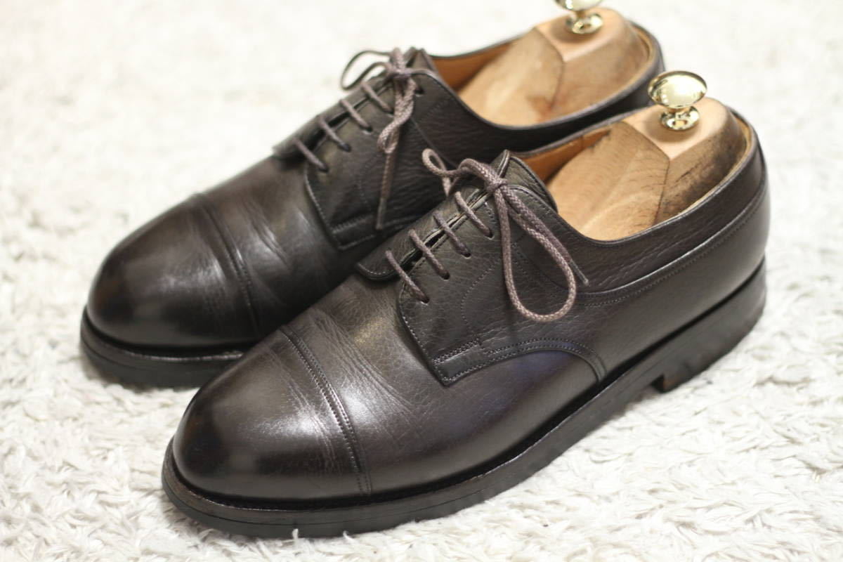 美品】J.M.Weston キャップトゥ 765-22 5.5D(グレインレザー 