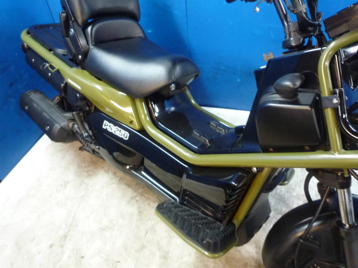 HONDA PS250 緑 決算大売り出し価格 期間限定 諸経費０円 始動確認済み 自賠責加入で乗れます 即納車有り 横浜 都筑 宮前 P-Yard 定番人気，新作登場 HONDA PS250 緑 半額配送キャンペーン 期間限定
