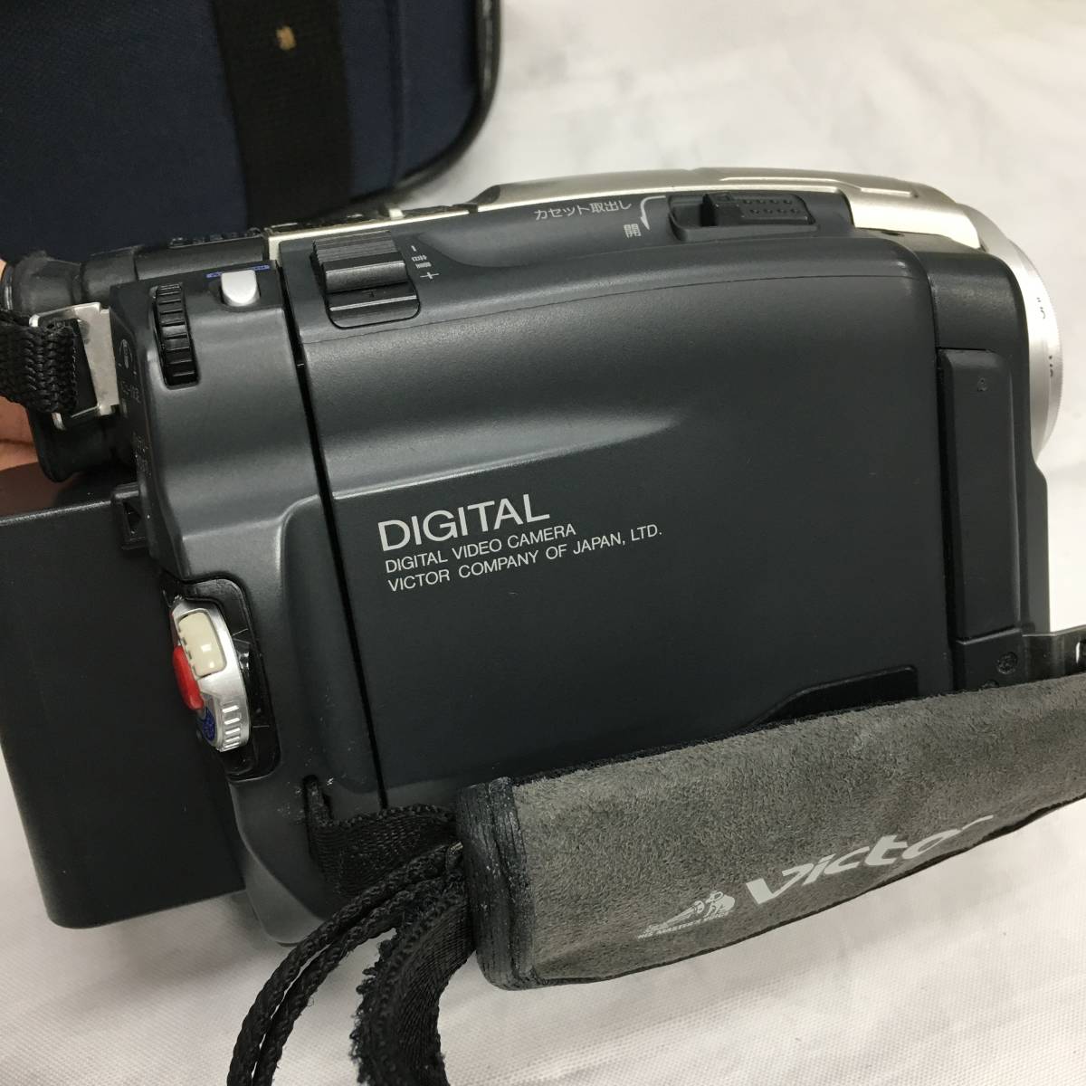 通電確認済 JVC ビクター Victor デジタルビデオカメラ GR-DVL700 充電
