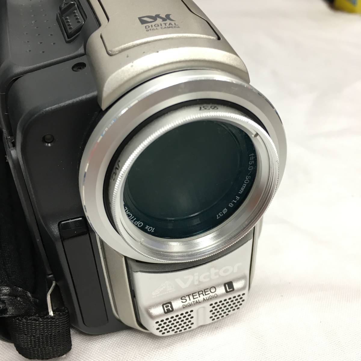 通電確認済 JVC ビクター Victor デジタルビデオカメラ GR-DVL700 充電