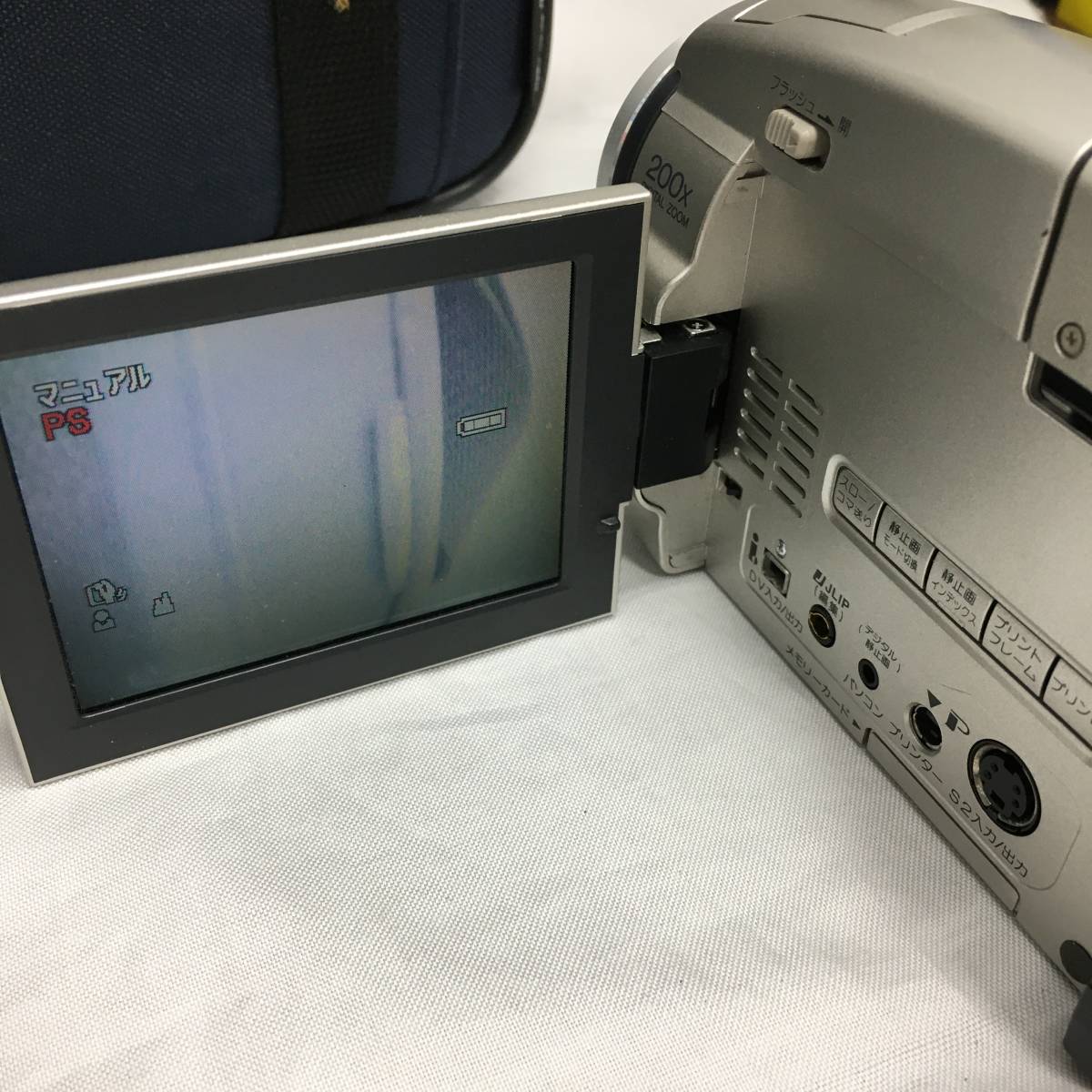 通電確認済 JVC ビクター Victor デジタルビデオカメラ GR-DVL700 充電