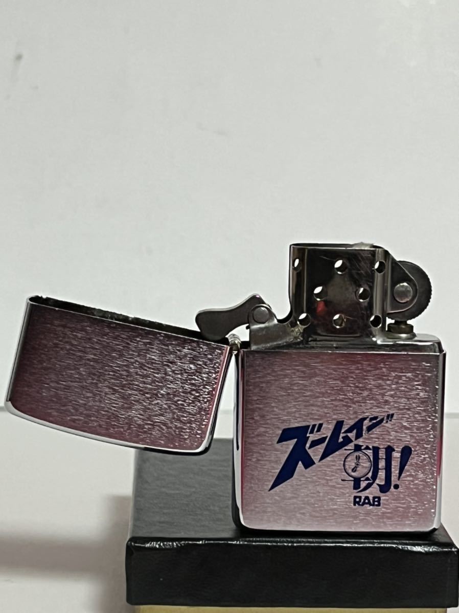 ZIPPO/ ジッポー/ デカスラ ズームイン朝 オイルライター 美品 ZIPPO/ ジッポー/ デカスラ ズームイン朝 オイルライター 美品
