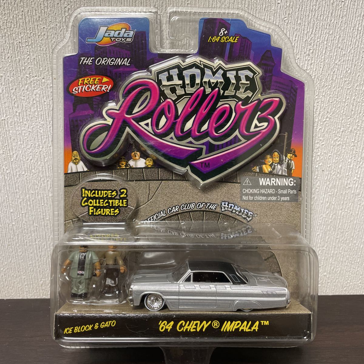 ジェイダ Jada Toys Homie Rollerz 64 Chevy Impala ローライダー