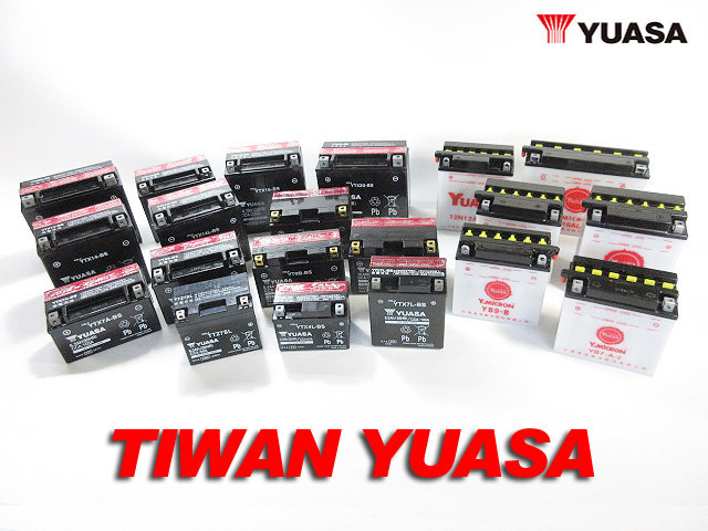 台湾ユアサバッテリー YUASA YB12A-A / 互換 FB12A-A GX400/SP SRX250