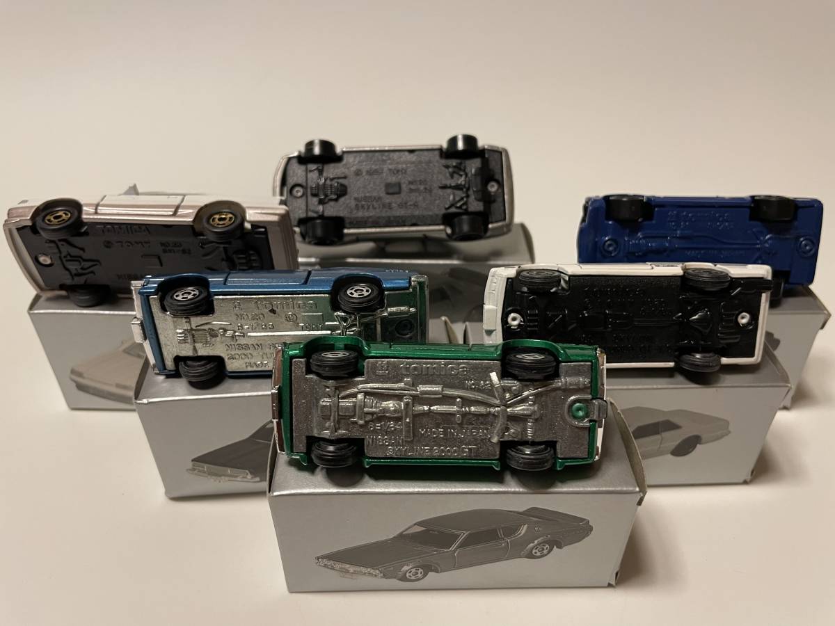 トミカ イケダ特注 スカイラインヒストリー 6台セット ミニカー買取