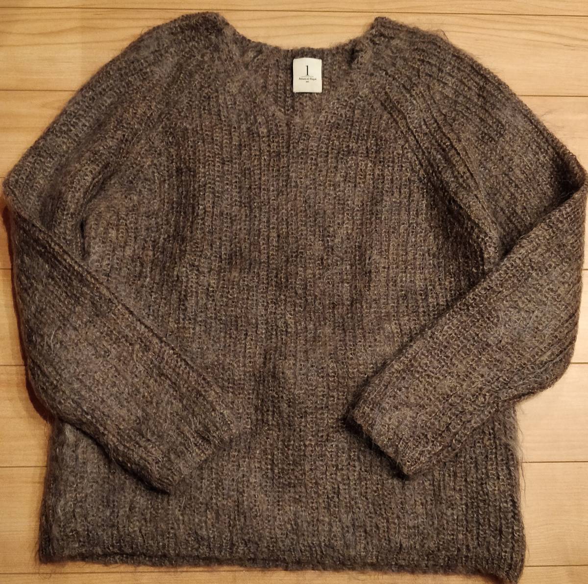Adam et rope モヘア混 ニット　セーター　１