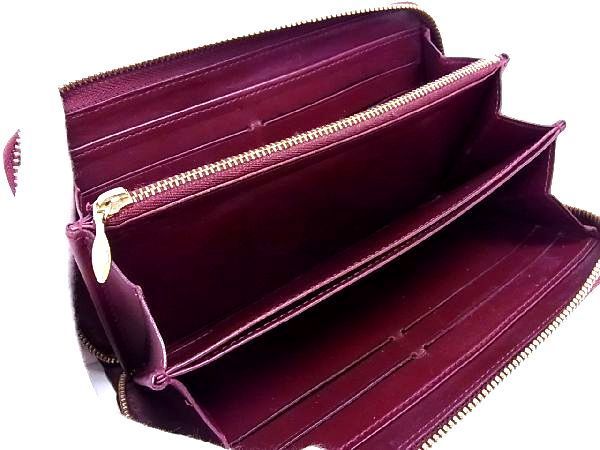 1円 LOUIS VUITTON ルイヴィトン M91536 モノグラム ヴェルニ ジッピー