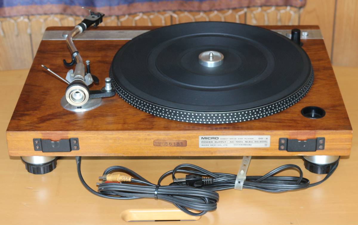 MICRO / DD-5 DENON / DL-103 カートリッジ付き 動作確認済み レコード  