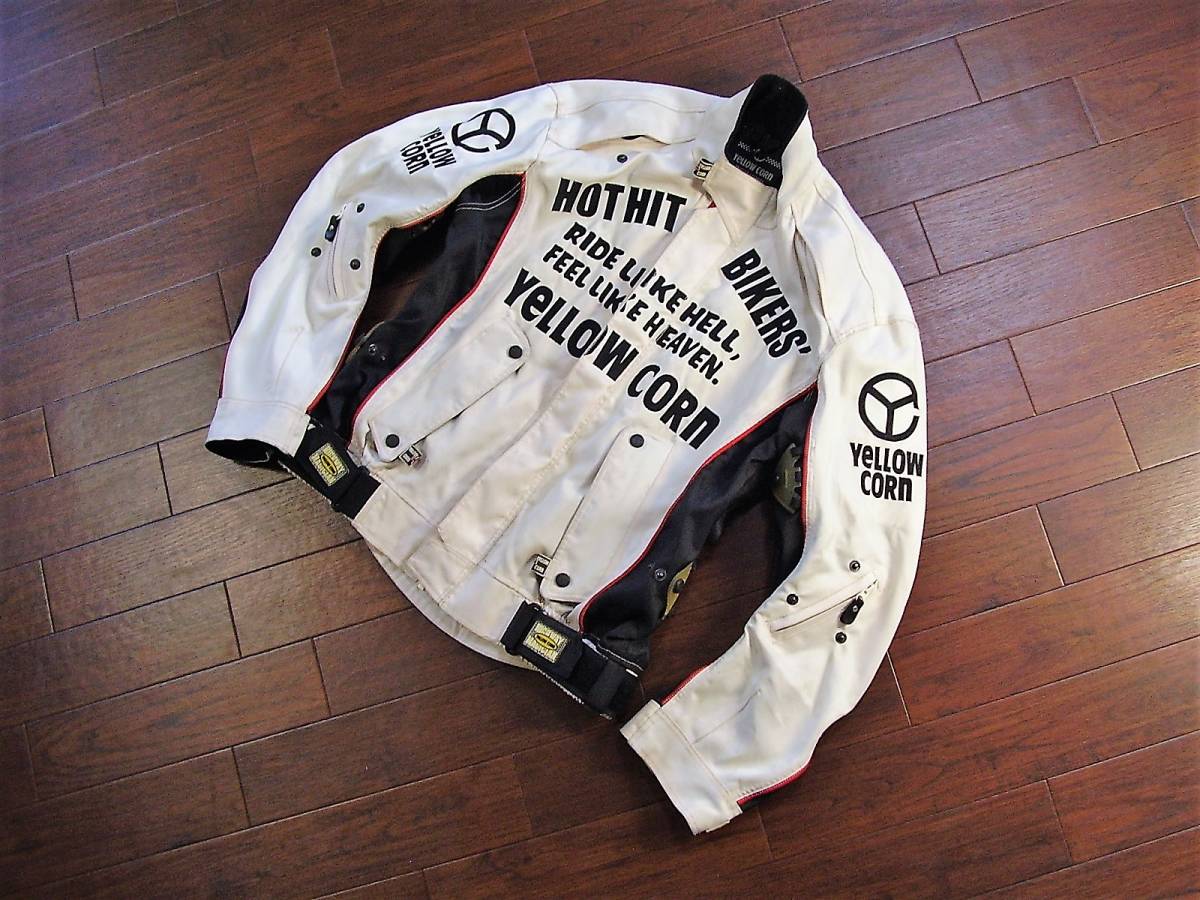 低価，人気SALE #30 YeLLOW CORN イエローコーン ナイロンライダースジャケット size L(Lサイズ)｜売買されたオークション情報、yahooの商品情報をアーカイブ公開 - オークファン 男性用