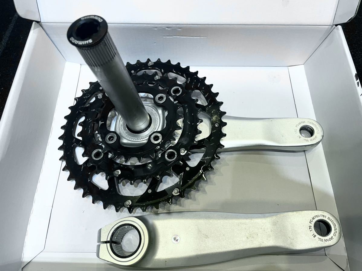 XTクランク&BBセット FC-M760 170mm マウンテンバイク クランク