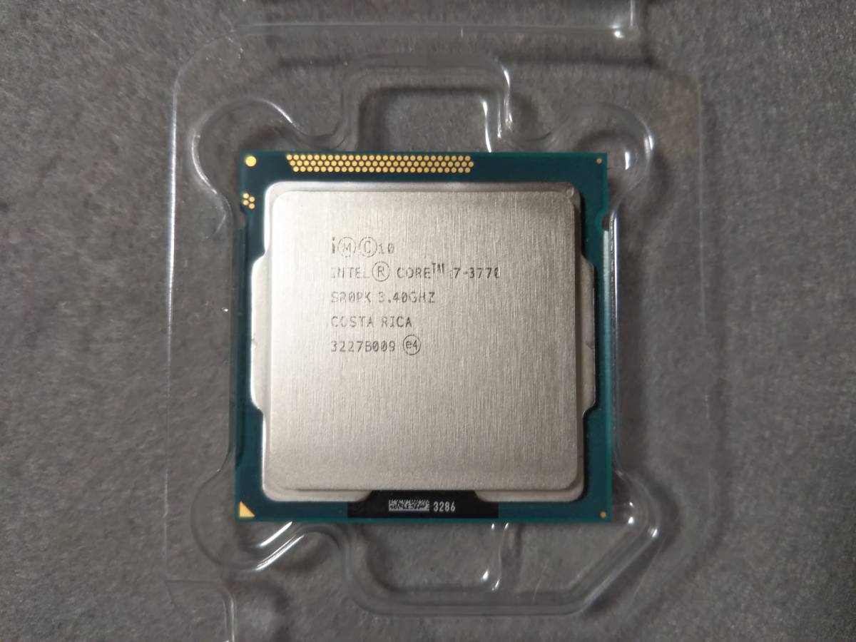驚きの破格値，限定SALE インテル Intel Core i7-3770 SR0PK LGA1155 ③(Core i7)｜売買されたオークション情報、yahooの商品情報をアーカイブ公開 - オークファン Core i7