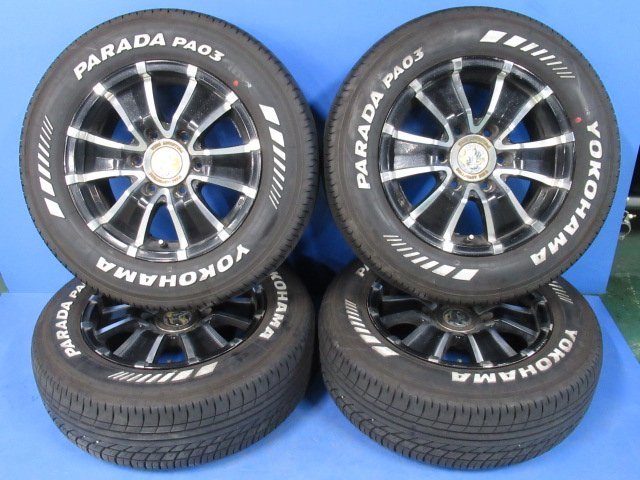 バリ溝 ハイエース 200系 WORK McCOYS RT-1 16インチ 7J +37 PCD139.7 